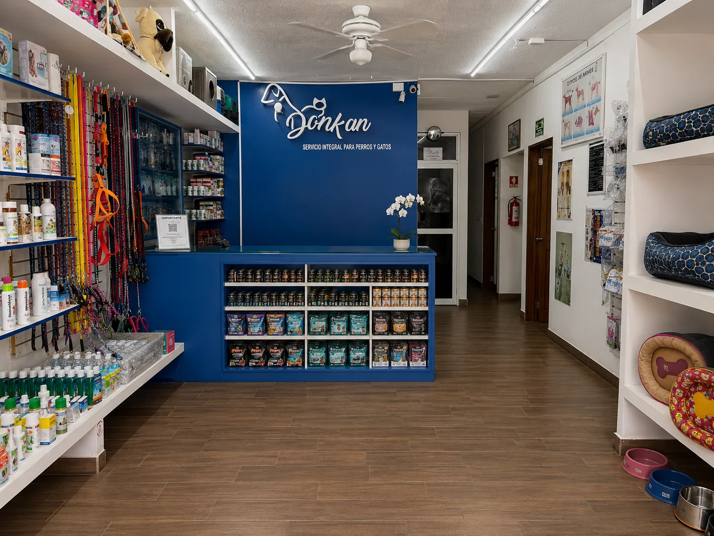 Recepción de Veterinaria DonKan